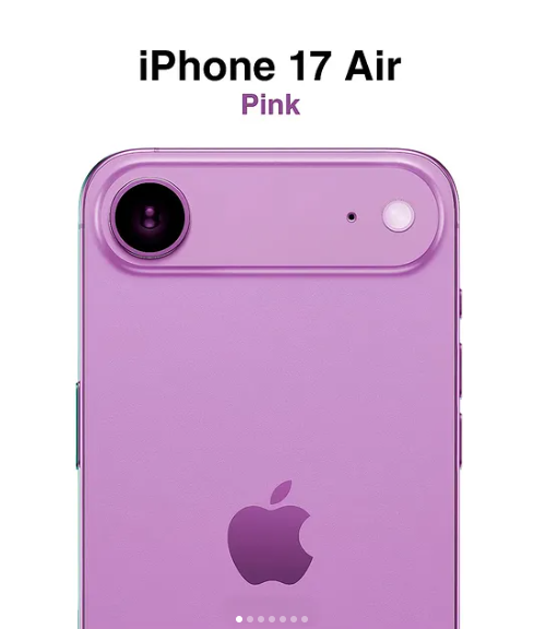 iPhone 17 Air デザイン