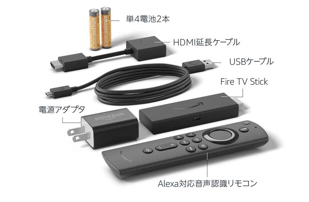 Fire TV Stick セットアップ画面