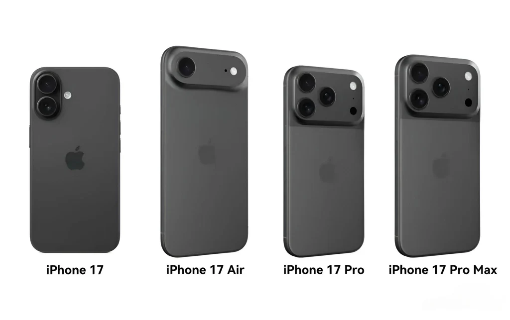 iPhone 17シリーズ レンダリング