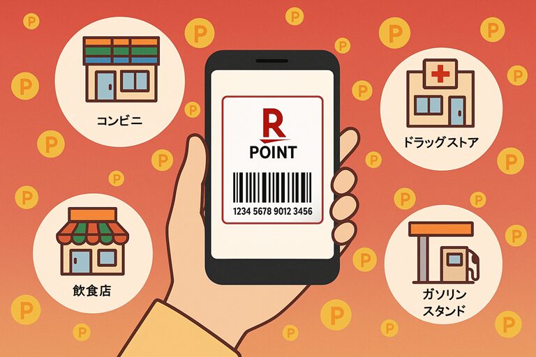 楽天ポイントカード利用シーン